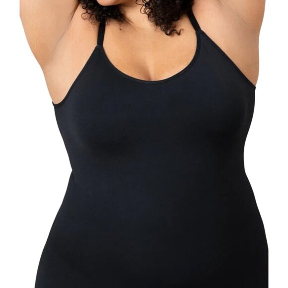 Shapermint Empetua Scoop Neck Cami Layering Shapewear Black Sz XXXXL (4XL) 62001 - Picture 1 of 6